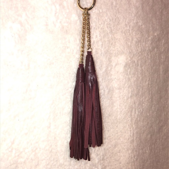 WHBM Double Tassel Statement Necklace - Picture 2 of 3